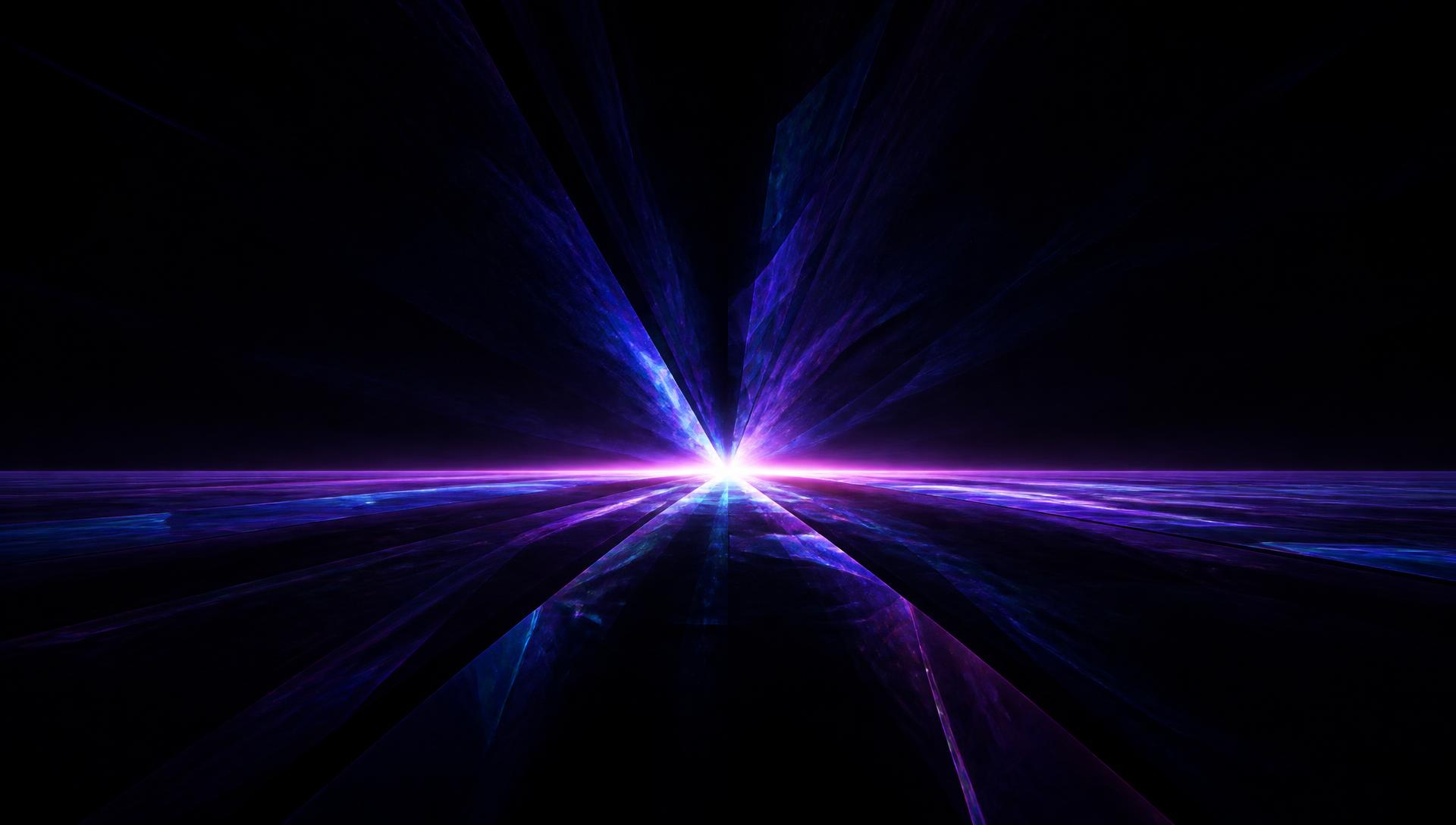 Light bursting across a dark digital horizon